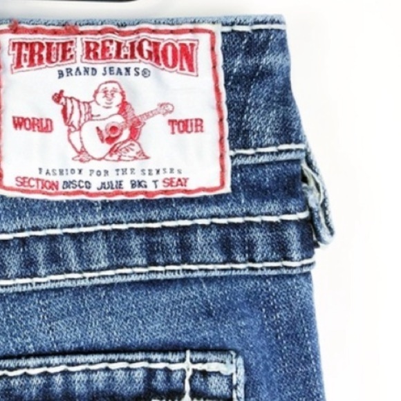 True Religion Womens Disco Julie Big T Jeans - Picture 8 of 13
